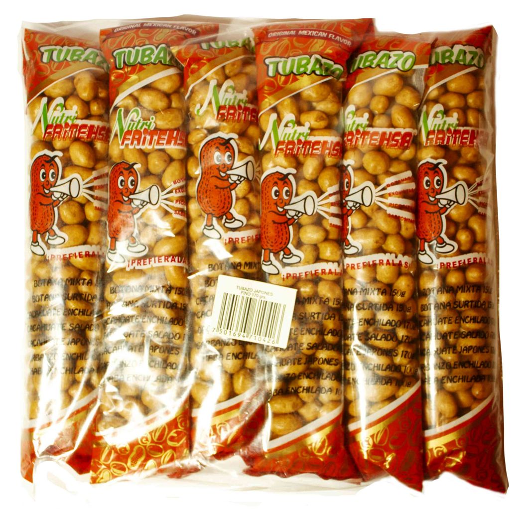 Tubazo de Cacahuate Japones Fino 170gr.